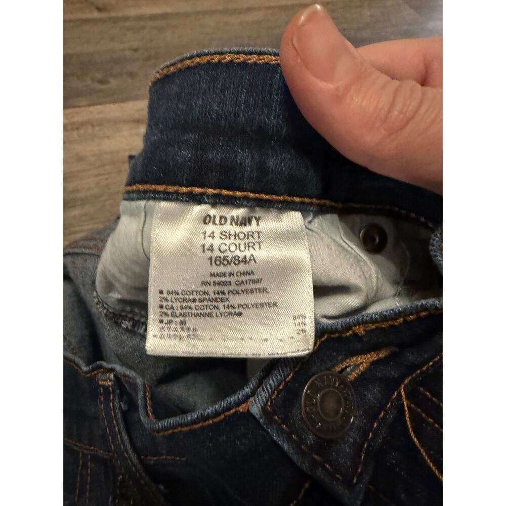 Old Navy The sweetheart Jeans Size 14 Short - Picture 4 of 5